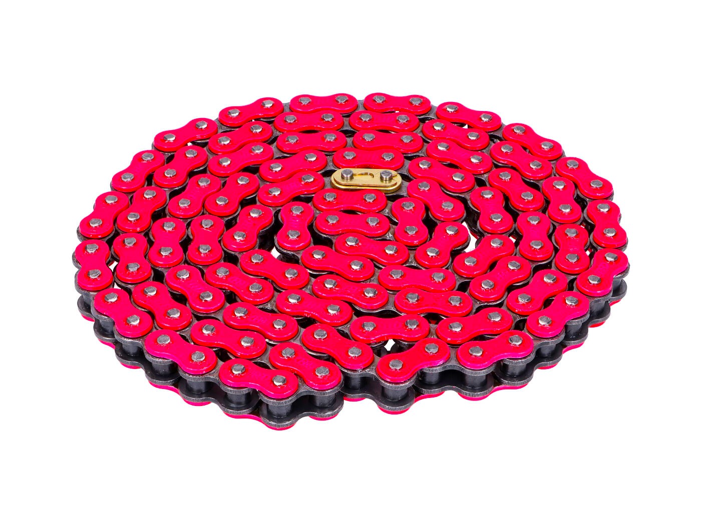 Kette 420er Teilung verstärkt rot