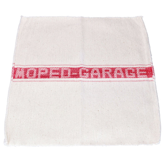Putzlappen "Moped-Garage" 40x40cm