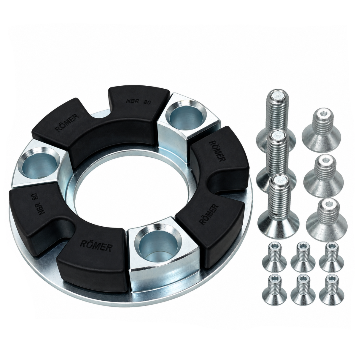 CNC Ruckdämpferumbau Set für Trommelbremse hinten